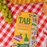 ban.do Sticky Tab Notes with Food Theme Novelty Page Flags for Annotating, Picnic Set