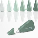 White Correction Tape, 6 Pack, 16.4 Feet Correction Tape, School & Office Supplies, writing supplies and correction supplies (Green)