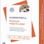 Hammermill Printer Paper, Premium Inkjet & Laser Paper 24 Lb, 8.5 x 11 - 1 Ream (500 Sheets) - 97 Bright, Me in the USA, 166140R