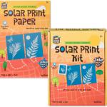 Toysmith Outdoor Discovery Solar Print Paper Kit Bundle – Sun Printing Set for Kids – Includes 36 Sheets Sun Print Paper, Stencils, & Frames – Creative Arts & Crafts Gift for Boys & Girls Ages 5+