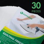 KOPAIBOS Freezer Paper Sheets for Quilting & Crafts - 8.5x11 Inches, 30 Sheets - Heavy Duty, Laser & Inkjet Printable Wax Paper for Quilters, Applique & Sewing Projects