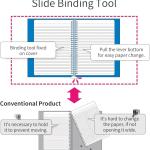 KOKUYO 5 Subject Spiral Notebook, Campus B5 Refillable Journal with 5 Tab Dividers, 100 Sheets in 5mm Ruled Loose Leaf Paper, Purple, Japan Import (RU-P333NV & NO-836C)