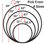 11" Diameter Measure & Mark C-Pi-D Pipe Wrap Around - Measure & Marking Tool, Cutting Guide With Re Through Design for Circumference, Diameter