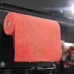 Autofiber [Roll-o-Rags] Microfiber Towels on a Roll | Tear Off Sheets | 12"x12" | 30/roll (Gray)