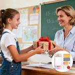 Teacher Gifts,Cute Teacher Sticky Notes,Teachers Valentine Deals Supplies Post for School Office Classroom - Gifts for Teachers for Thank You Appreciation Easter Basket Stuffers Grution