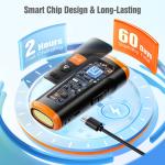 Dog Bark Deterrent Devices, 3X Anti Barking Device for Dogs Ultrasonic Dog Training, Up to 50FT Bark Control Dog Barking Silencer, Correct B Behavior Indoor Outdoor Portable Dog Barking Stopper