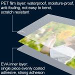 HERKKA 200 Pack Laminating Sheets, Holds 8.5 x 11 Inch Sheets, 3 Mil Clear Thermal Laminating Pouches 9 x 11.5 Inch Lamination Sheet Paper for Laminator, Round Corner Letter Size