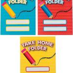 Take Home Pocket Folders - 12 Pieces - Educational and Learning Activities for Kids