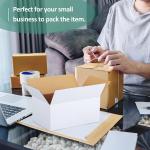Eupako 9x6x4-Small-Shipping-Boxes-30-Pack-White-Corrugated-Box-Mailers, Cardboard Boxes for Packaging Small Business, Mailing