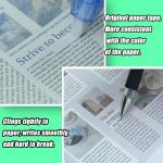 White Correction Tape - 12-Pack, 26.25 Feet Correction Tape, Essential for Office Supplies and School Supplies, writing supplies and correction supplies (Transparent)