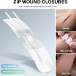 Large Pro First Aid Kit for Car, Travel & Home - Emergency Kit for Hiking, Camping, Backpacking and Outdoors - Includes Zip Stitch Wound Closure Strips