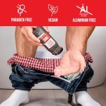 HAPPY NUTS Comfort Powder Deodorant For Men: Anti-Chafing Sweat Defense, Odor Control, Aluminum-Free, Perfect Stocking Stuffer Gift for Men's Private Parts 6 oz (1 Pack), Original Scent