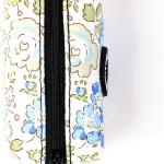 Organic Cotton Dog Poop Bag Holder for Leash Brass Hardware Waste Bag Dispenser Pet Waste Management Solution