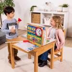 Melissa & Doug School Time! Classroom Play Set Game - Be Teacher or Student - FSC Certified