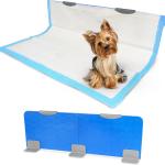 Pico Stand Up Vertical Wall Dog Puppy Pee P Holder - Indoor Splash Guard for Potty Training - Potty P Holder with Easy Clean up for Leg Lifting Small and Medium Dogs Potty Wall