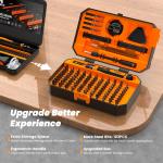 JOREST 115 in 1 Small Precision Screwdriver Set, Tool Gifts for Men D Him, Magnetic Repair Tool Kit for PC, Laptop, Tablet, iPhone, Macbook, Jewelers, PS5, Xbox, Switch, Game Console, Door &Chair