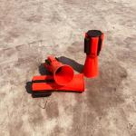 Retractable Traffic Cone Topper Tape - 32.8ft Barrier Warning Tape for Traffic & Pedestrian Safety, Ideal for Blocking Areas & Enhancing Safety Protocols