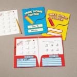 Take Home Pocket Folders - 12 Pieces - Educational and Learning Activities for Kids