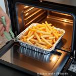 Stainless Steel Anti-Scalding Hot Bowl Dish Plate Gripper Clips Tongs Clamp Holder for Moving Hot Plate or Bowls with Food Out from Instant Pot Microwave Oven (2, Green,Pink)