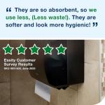 Tork Hand Towel Roll Natural White H80, Universal, 100% Recycled Fiber, 6 Rolls x 800 ft, 8031400, 6 Count (Pack of 1)