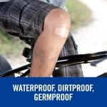 Nexcare Waterproof Clear Bandages, Covers And Protects, 360 Degree Seal Around The P Offers Exceptional Protection Against Water, Dirt, And Germs, Assorted Sizes, 100 Count