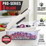 Mueller The Real Original Pro Chopper since 2013 Vegetable Chopper Mandoline Slicer, 8 Ble Food Veggie Chopper Onion Vegetable Cutter with Container, Kitchen Ggets & Essentials, (10 in 1)