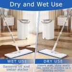 12 Pack Replacement Microfiber P - Thick - Universal Commercial 17-18 Inch Mop He- Heavy Duty - Wet & Dry Commercial Cleaning Refills Reusable Mop Refills Fit for Most Microfiber Flat Mop System