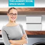 TidyFriend Laundry Pods Container with Slide Lid, 15" x 8.7" x 4.5", Airtight Storage Keeps Pods Fresh, Holds 9–10 lbs or 100–130 Pods, Laundry Detergent Container & Dishwasher Pod Holder (Grey)