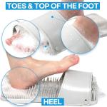 Foot Scrubber Feet Cleaner Washer Brush for Shower Floor Spas Massage, Slipper for Exfoliating Cleaning Foot