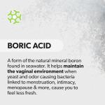 AZO® Boric Acid Vaginal Suppositories, Helps Support Odor Control and Intimate Health with Clinically Studied Boric Acid, Non-GMO, 30 Count