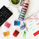 Teacher Stamps for Gring Classroom,Parent Signature Teacher Self-Inking Stamp Set for Homework Teacher Supplies with 8 pcs