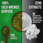 Shrub Fuel Zero Sugar Organic Guayusa Energy Drink | Cold Brewed Guayusa Tea, 100% Plant-Brewed Clean Energy, Original Berry Flavor, 16 FL Oz Cans (4 Pack)