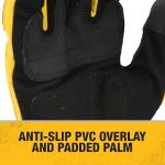 DEWALT DPG781 Performance Mechanic Work Glove with TPR Impact Protection and Anti-Slip Grip - Large (1 Pair)