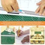 Stainless Steel Metal Ruler with Non-Slip Cork Back for Home Improvement, Planner Accessories, College School Supplies, Drafting Tools, Architecture Supplies, 30.5 Centimeters & 12 inches