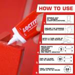 Loctite Extreme Glue, Strong All Purpose Glue for Wood, Metal, Leather, Pastic, & More - Dries Clear - 1.62 oz Tube, 1 Pack