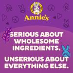 Annie's Organic Cheddar Cheesy Smiles, Baked Corn Puffs, Gluten Free, 4 oz