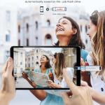 MFi Certified 256GB Flash Drive for iPhone Photo Stick, USB Memory Stick High Speed iPhone Flash Drive, External Memory Storage USB Stick Thumb Drive for iPhone/iP/Android/PC (Metallic Silver)