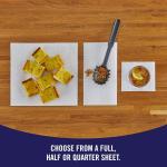 Sparkle Tear-A-Square Paper Towels, 2 Double Rolls (220 Sheets Total) - Strong 2-Ply Towels for Kitchen Cleanup and Everyday Messes