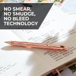 Sharpie S-Gel Gel Pen, Copper Metal Body, Medium Point (0.7mm), Black Ink, Includes 1 Pen and 1 ditional Ink Refill