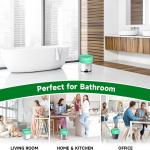 Small Trash Bags 2 Gallon Green-Biodegrable - Mini Garbage Bag For Bathroom Can Unscented Tiny Kitchen Office Car Waste Basket Liners Compostable 100 Count Chenyucheng Strong Thick Bulk