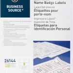 Business Source Laser/Inkjet Name Bge Labels