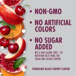 V8 +Energy Sparkling Black Cherry Juice Energy Drink, 11.5 fl oz Can (12 Pack)