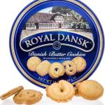Royal Dansk Danish Butter Cookies, Premium Assorted Cookies in Gift Tin, Great for Sharing and Gifting, 12 oz