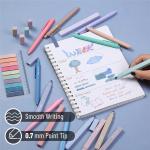 Mr. Pen Aesthetic Bible Highlighter and Pen Set, 16 Pack, 200 Sheets Transparent Sticky Tabs, No Bleed, Chisel Tip