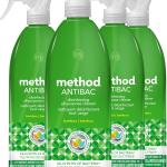 Method Antibacterial All-Purpose Cleaner Spray, Citron, Kills 99.9% of Household Germs, 28 Fl Oz