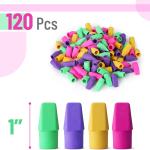 Mr. Pen Erasers for Pencils, 120 Pack, Pencil Top Erasers, Eraser Caps, Cap Tops, Topper Erasers. Ereaser