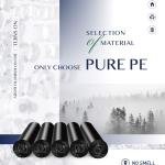 FORID Small Black Trash Bags, 4 Gallon Garbage Bags, 220 Counts Strong Plastic Trash Can Liners 15 Liter for Kitchen Bathroom Office Waste Basket - Durable & Thick Trash Bag