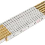 Crescent Lufkin 5/8" X 6' Red End® Engineer's Scale Wood Rule - 1066DN , White