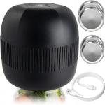 Electric Mason Jar Vacuum Sealer Kit for Wide & Regular Mouth Jar - One-Click LED Sealer, Vacuum Sealer With Lids, Portable Sealer, Canning For Food Storage