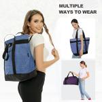 BeeGreen Cooler Bag Soft Leakproof Insulated Tote with Zipper for Beach Travel Grocery